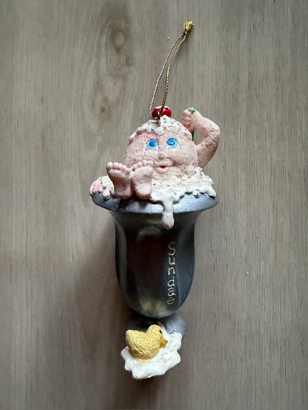 Vintage Sundae & Float Ornament Cabbage Patch Kids